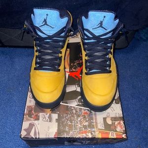 Jordan 5s “Michigan”